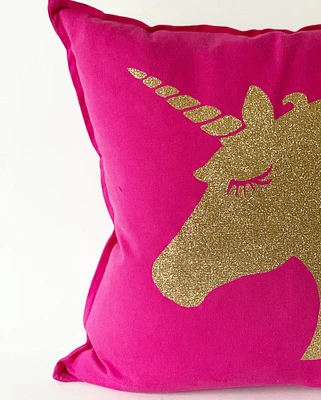 Unicorn Sparkle Toss Pillow