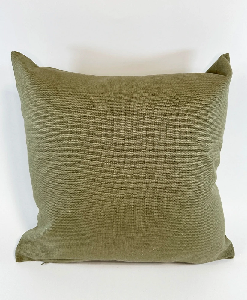 Canvas Pillow -Forest Green