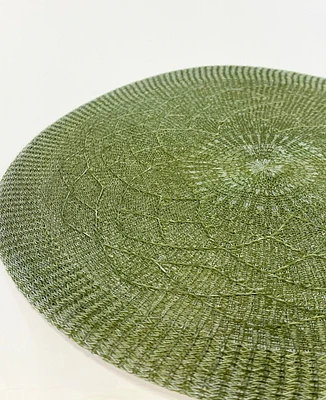 Sage Round Placemat