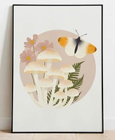 Mushroom Moth Art Print