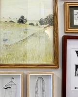 PS Framed Pasture Art Print