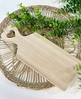 Natural Heart Serving Board -Rectangle