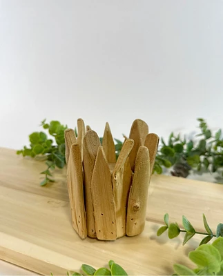 Driftwood T-Light Candle Holder