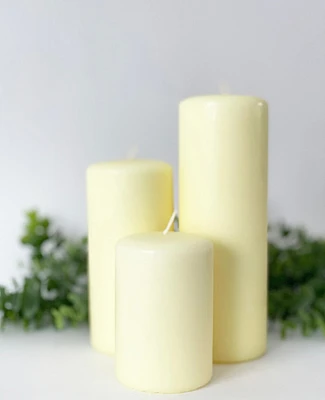 Warm Pillar Candles