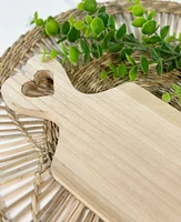 Natural Heart Serving Board -Rectangle