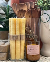 Beeswax Taper Candles