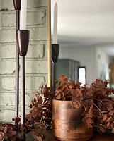 Casa Candle Holders -Leather