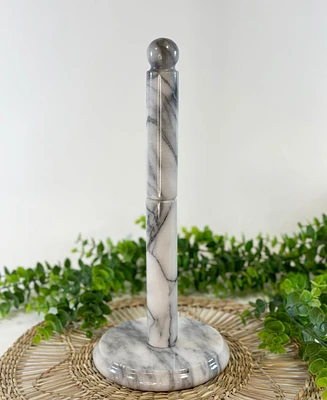 Marble Paper Towel Holder