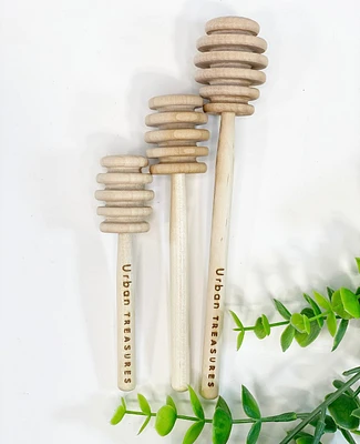 Wooden Honey Dippers