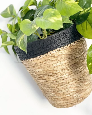 S/2 Wall Hanging Jute Baskets