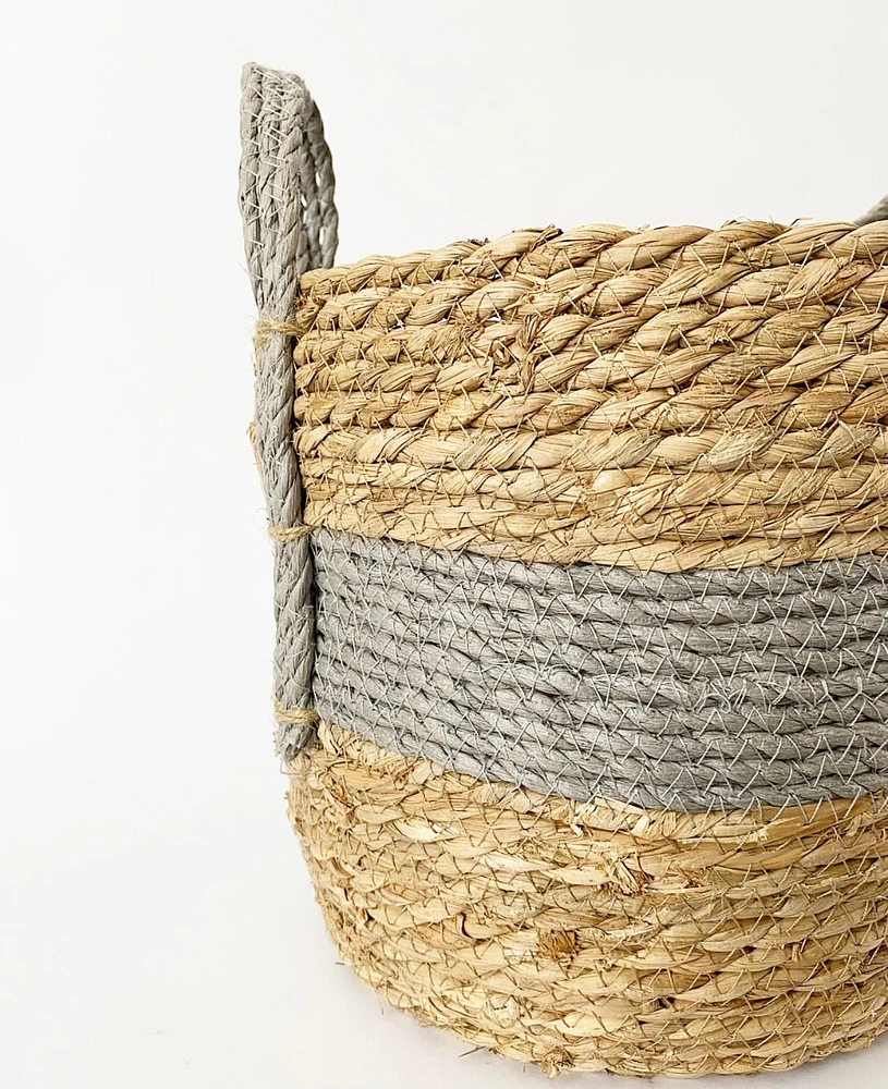 Striped Natural Baskets