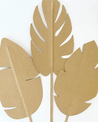 S/3 Loli Paper Leaf Stems