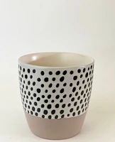 Olive Plant Pot -Pink