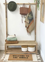 Woven Storage Bench