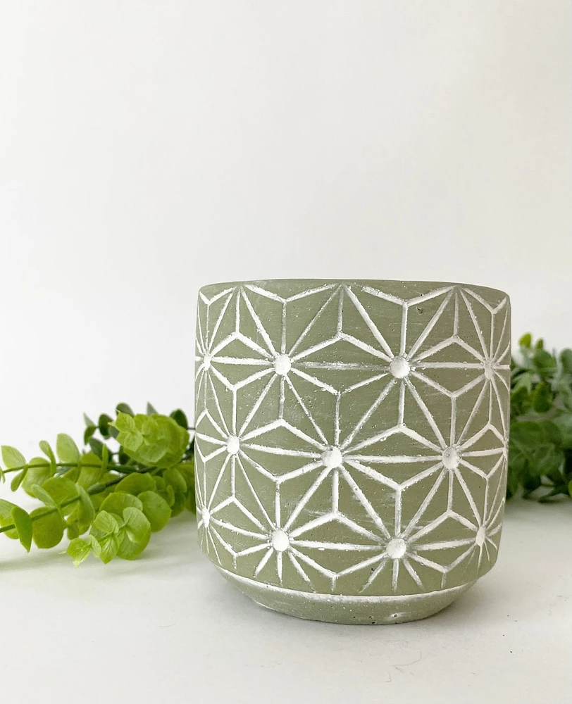 Geo Star Plant Pot