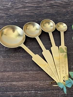 Gold Measuring Spoons