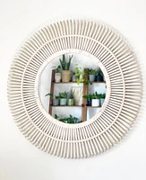 Seaford Bamboo Mirror