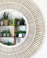 Seaford Bamboo Mirror