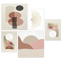 S/5 Minimal Canvas Art Set