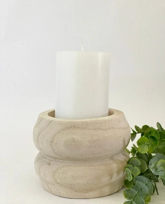 Paulownia Candle Holder