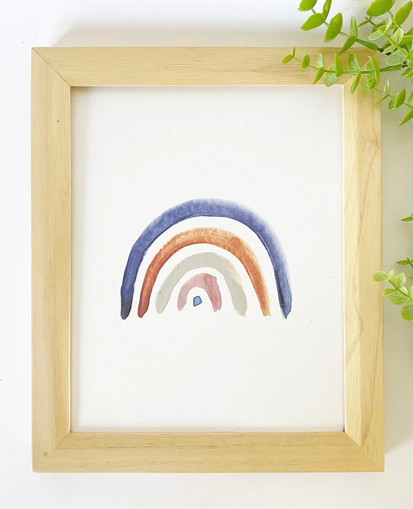 Rainbow Watercolour Art Print