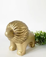 Golden Lion Statue