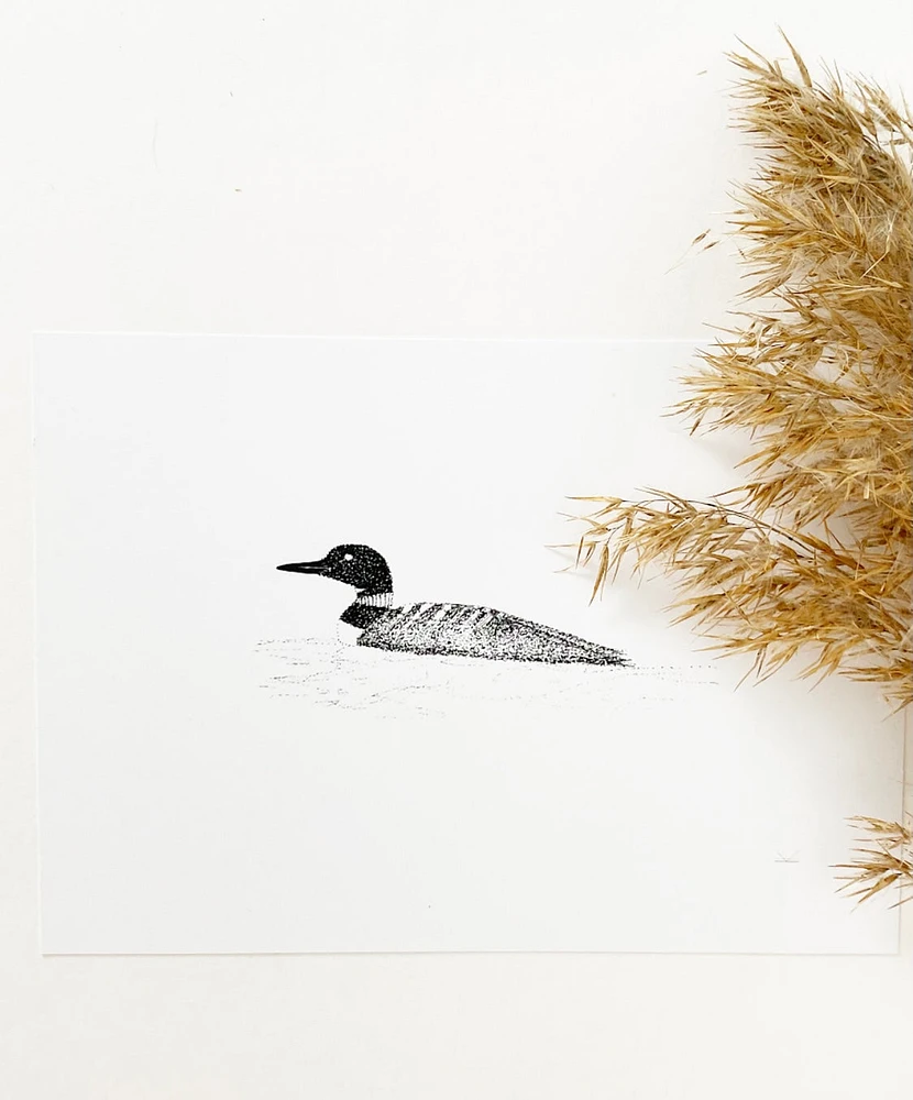 Loon Art print