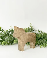 Natural Wooden Horse