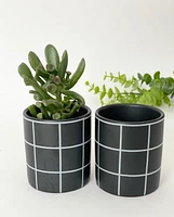 Pepper Plant Pot -Black