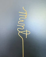 Gold Wire Herb Markers S/5