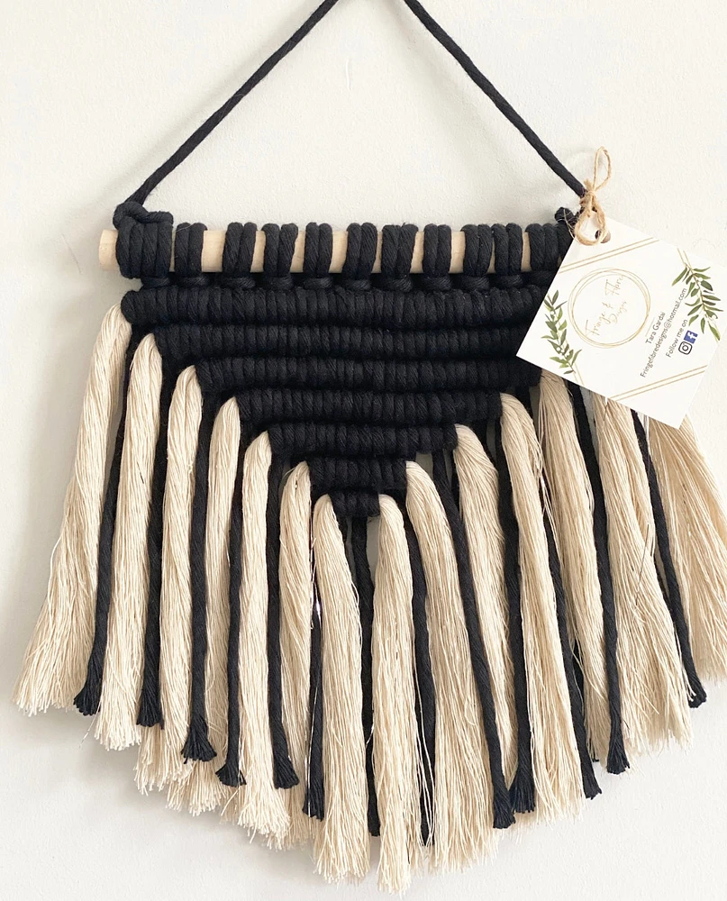 Fringed Macrame