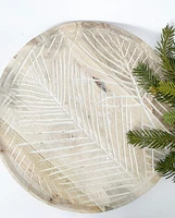 Carved Fern Plates