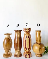 Wooden Vases