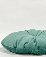 Mandorin Round Cushion -Green