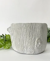 Alder Bark Plant Pot