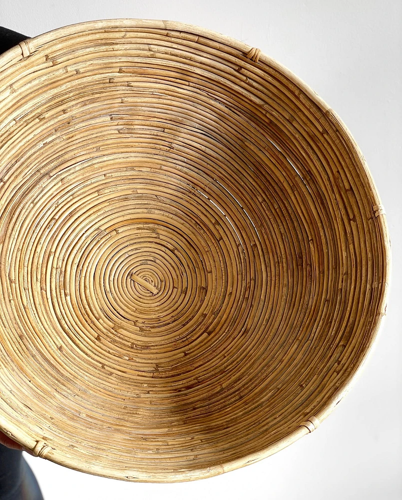 Coiled Bamboo Bowl