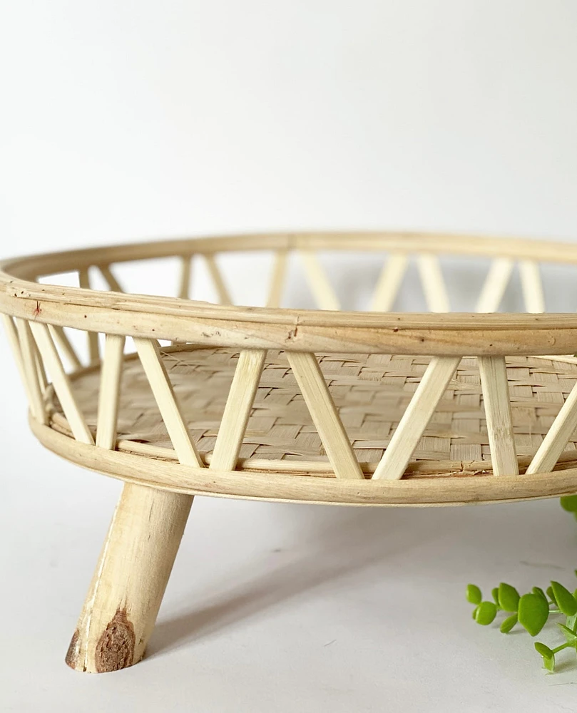 Bonnie Bamboo Tray with Legs