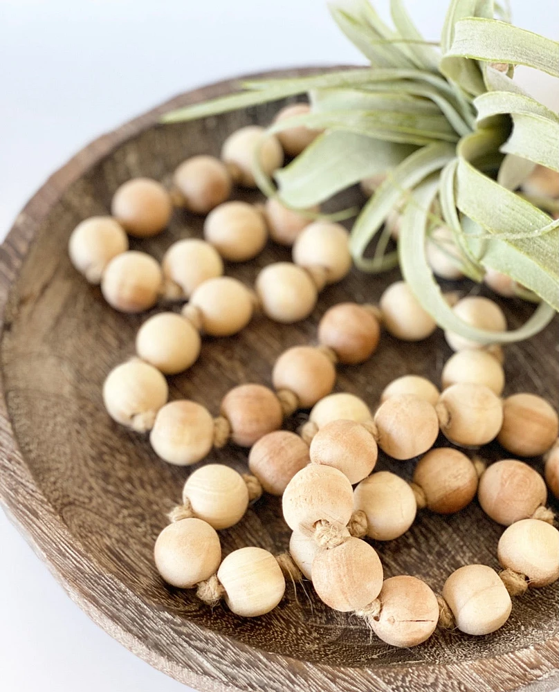 Wooden Bead Garland