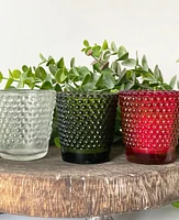 Hobnail T-Light Holders