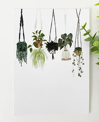 Kristen Aleida Hanging Plants Art Print