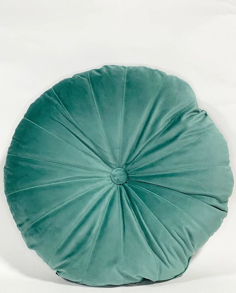 Mandorin Round Cushion -Green