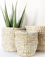 Tejida Basket Planter