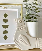 Clay Bird Wall Decor