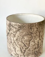 Bark Plant Pot