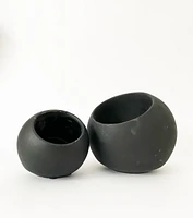 Slanted Orb Pots