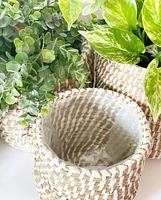 Tejida Basket Planter