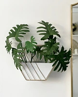 Tulane Wall Planter -Gold