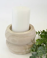 Paulownia Candle Holder