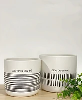 Grow With Me Plant Pots