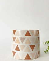 Pink Triangle Pot